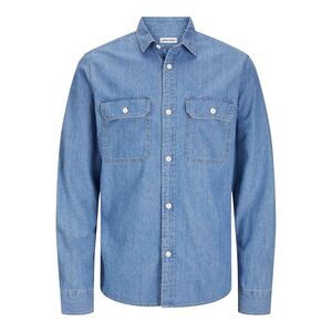 Jack And Jones Mens Denim Shirt / Light Denim Blue
